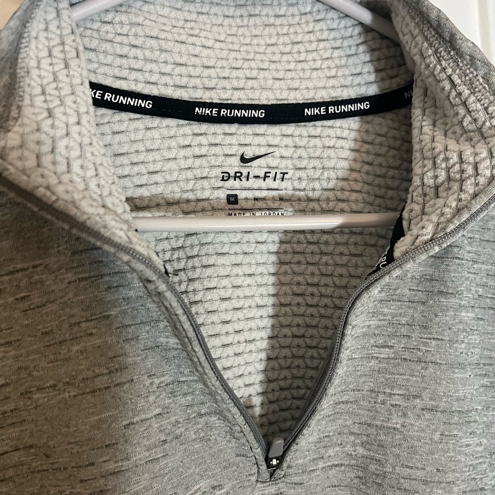 Nike Dri-FIT Zip-Up Gray Women’s sweater